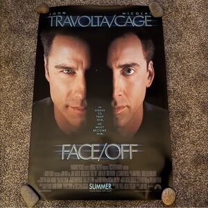 Face/Off Original 27 X 40 Theatrical Movie Poster